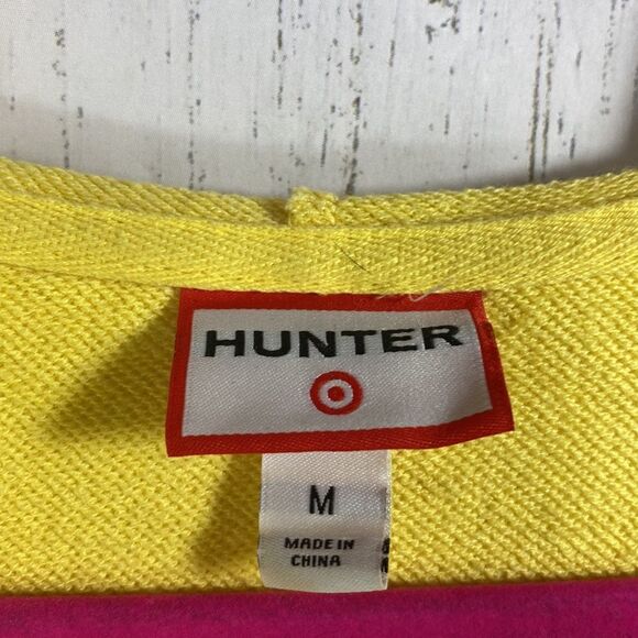 Hunter X Target Romper Yellow Hooded Short Sleeve Zip Elastic Waist Beachy Sport - Picture 11 of 14